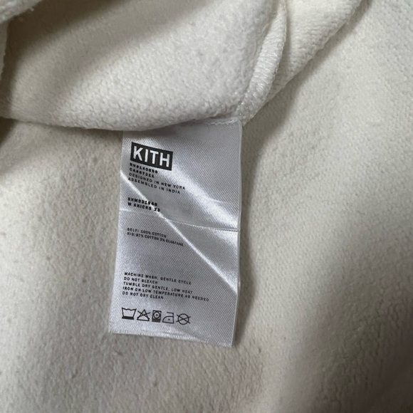 KITH x New York KNICKS Retro NY Nelson Crewneck Sweater - Sandrift - Picture 5 of 6